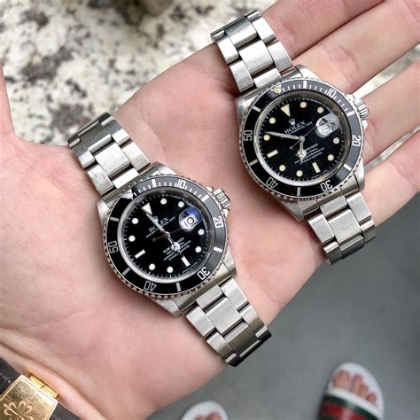 box rolex 1986 submariner|rolex submariner 16800 vs 16610.